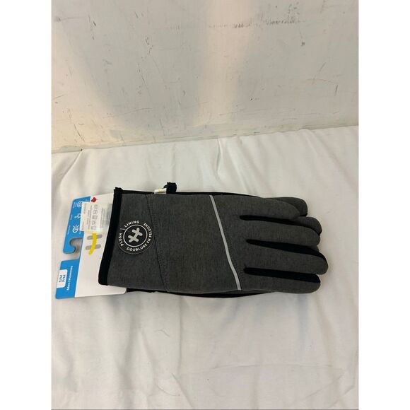 Men’s S/M Hot Paws Black gloves plush lining new - Picture 2 of 5